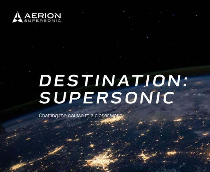 Aerion Supersonic将将全球总部转移到佛罗里达
