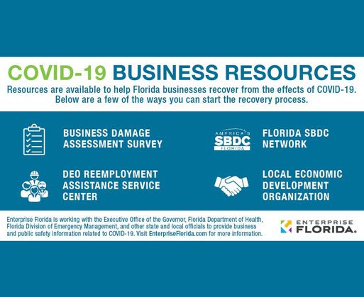 为佛罗里达企业提供COVID-19资源